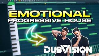 How To Make Emotional Progressive House Like Dubvision! (detailed Walkthrough) FL Studio 20 Tutorial