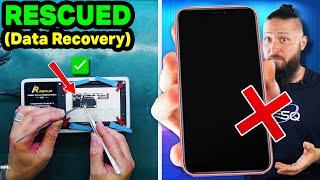 IPhone XS Suddenly Stopped Working - Data Recovery - RESQ Microsoldering Show - How To Recover Data