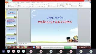 Chương 1: Những Kiến Thức Cơ Bản Về Nhà Nước - Pháp Luật Đại Cương - Lê Hồng Phước - ĐHĐN