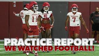 Practice Report: We get our first look on day one of spring practice. Also, meet the transfers.