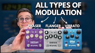 Modulation Effects Explained (Chorus, Phaser, Flanger, Tremolo, Vibrato, and more)