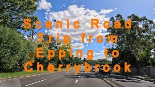 Discover the Natural Beauty of Sydney's Countryside - Epping to Cherrybrook Scenic Drive in 4K!