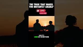 The Trick That Makes You Instantly Likable #datingtips