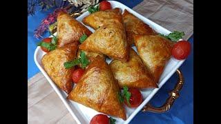 ister dondurucuya at ister hemen pişir oklavasız mayasız çıtır çıtır kıymalı muska börek #börek#