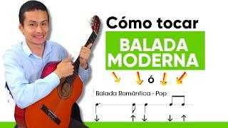 ⏭2 Formas de tocar Balada romantica -Pop en Guitarra PARA PRINCIPIANTES