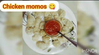 chicken momos #shana kutty