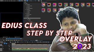 Edius me overlay ka use kaise karte hai!! BALAJEE VIDEO VISION