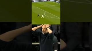 Heung-min Son 1:1 goal chance, Pep with his legs loose #heungminson #pepguardiola