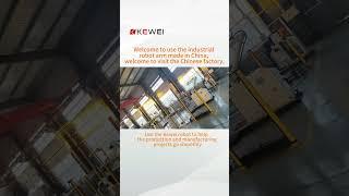 Welcome to use the industrial robot arm made in China, welcome to visit the Chinese factory