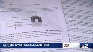 Fort Myers residents receive letters over possible lead pipes