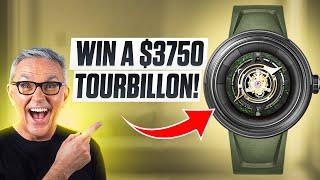 BIGGEST EVER GIVEAWAY! Win A $3750 Peacock Central Tourbillon!