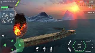 Battle of warships - New update- air attacks collection [Graf zepplin]