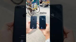 iPhone 7 Plus Vs iPhone Xs Max - Camera Zoom Test ! #shorts