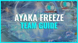 Ayaka Freeze Team Guide Updated | Candidates, Builds & Rotation | 2023