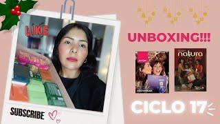 Unboxing ciclo 17 2024  Especial Navidad Natura y Avon