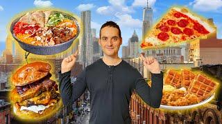 100 Hours of NYC Street Food! (Full Documentary) Manhattan Cheap Eats Tour!