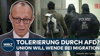 ASCHAFFENBURG: Merz will Wende bei Migration! Kommt die Kooperation mit der AfD?