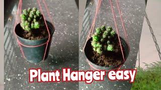 one minute hanging planter /quick and easy/DIY/sdk vlogs
