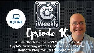 iWeekly – Episode 10 - Apple Stock Drops, iOS 19 Design Leak, Apple's airlifting imports and more!