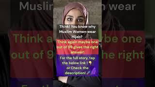 The True Meaning of Hijab: Understanding Muslim Women!