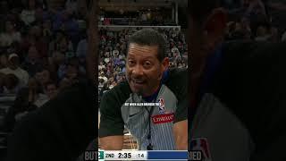 NBA Referee Couldn't Hold It In 