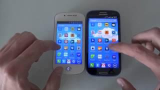 BRONDI Sensuelle vs SAMSUNG Galaxy SIII