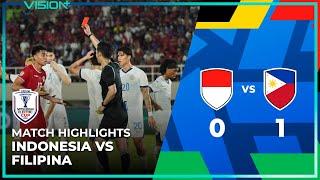 MATCH HIGHLIGHTS: INDONESIA 0 - 1 FILIPINA | Group Stage - ASEAN Mitsubishi Electric Cup™ 2024