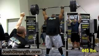 Robert Wilkerson - 445 lb Push Press