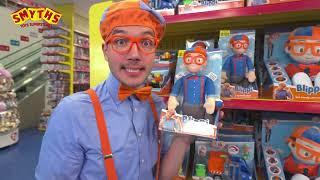 Blippi Feature Plush 40cm - My Buddy Blippi with Sound Effects - Smyths Toys