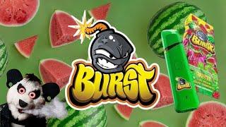 Burst Extracts Disposable Watermelon 2G Vape Unboxing and Review with Spicy Pickle Panda