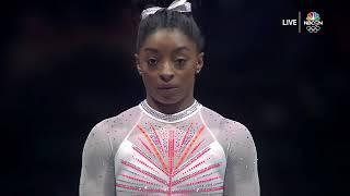 Simone BILES Yurchenko Double Pike 16.100 2021 US Classic NBCSN