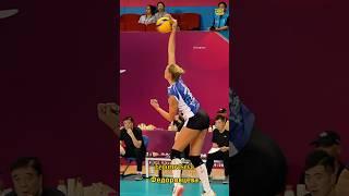 Fedorovtseva's powerful jump serve#女排联赛