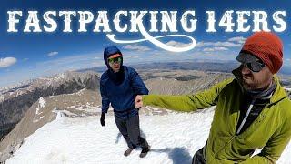 Fastpacking Slowlans Episode 1: Shavano/Tabeguache/Antero - Ultralight Backpacking Nolan's 14