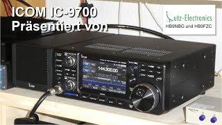 ICOM IC-9700: Live-Demo inkl. SAT-QSO – eine Präsentation von HB9NBG+HB9FZC