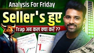 Adani Group के news का क्या Impact होगा Market पर? | Nifty Prediction for Friday | 22 November 2024