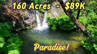 Land Acreage For Sale In California, Creek Waterfalls, Lake Views, Seller Carry