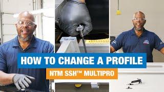 How to Change a Profile - New Tech Machinery's SSH™ Multipro