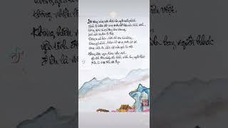 Lối sống sáng suốt #calligraphy #meaningquote #trichdan #luyenchu #thuphap #tranhve  #paintings