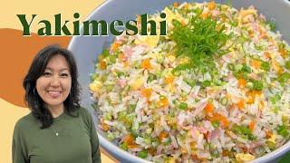 YAKIMESHI | Como fazer um arroz primavera rápido e prático com as sobras do arroz