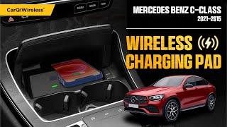 CarQiWireless Wireless Phone Charger for Mercedes Benz C-Class GLC C 300 AMG C 63 AMG C 43 2015-2021