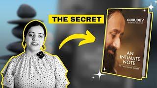 An Intimate Note to the Sincere Seeker - A must read book by @gurudev  @artofliving-official