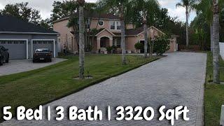 Tour of a Resale Home in Orlando Florida with an Amazing Backyard and Long Driveway! | $625K