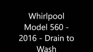 Whirlpool WDF560SAFM Dishwasher sound