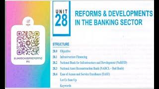 JAIIB IE&IFS May 2025 | Banking Sector Reforms & Development | IE&IFS Module C Unit 28 MCQs & Cases