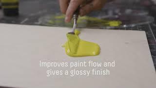 A Closer Look At Basics Acrylic Gloss Fluid Medium | Liquitex #short