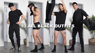 10 all black outfit ideas - explained | mens fashion 2022