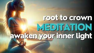 Root to Crown Reiki Meditation Unblock ALL 7 CHAKRAS • Aura Cleansing • Chakra Balancing and Healing