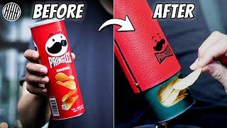 Making a Pringles Case That Doesn't Spill