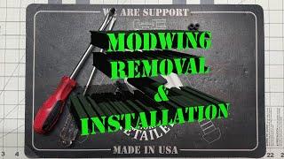Holster FAQ - How To Remove The ModWing For Alternate Carry Positions
