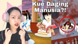 Tiktok Horror Sakura School! Kue Daging Manusia?! [Sakura School Simulator Indonesia]